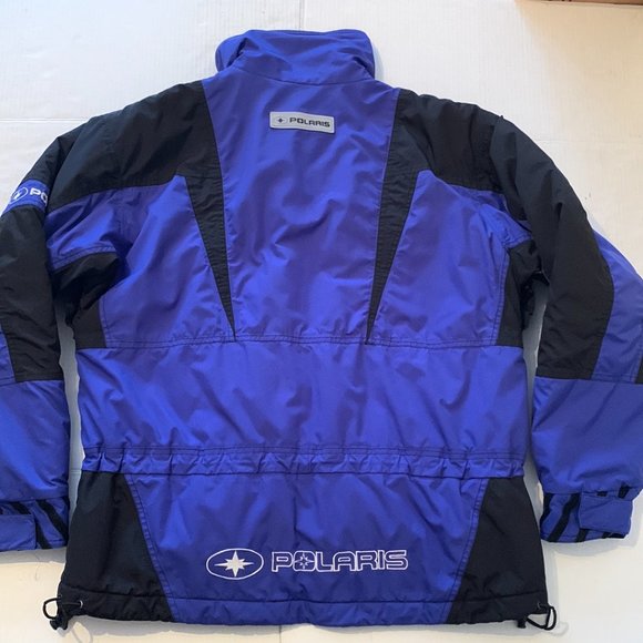 Polaris Mens Snowmobile Winter Coat Jacket Purple/Black Size Small - Picture 2 of 14
